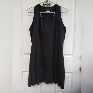 FILA Pleated Racerback Tank Dress SZ XL